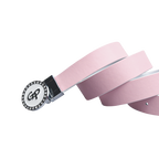 GoPlayer女轉頭雙面用皮帶(28mm白粉)