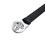 GoPlayer女轉頭雙面皮帶(黑紅)