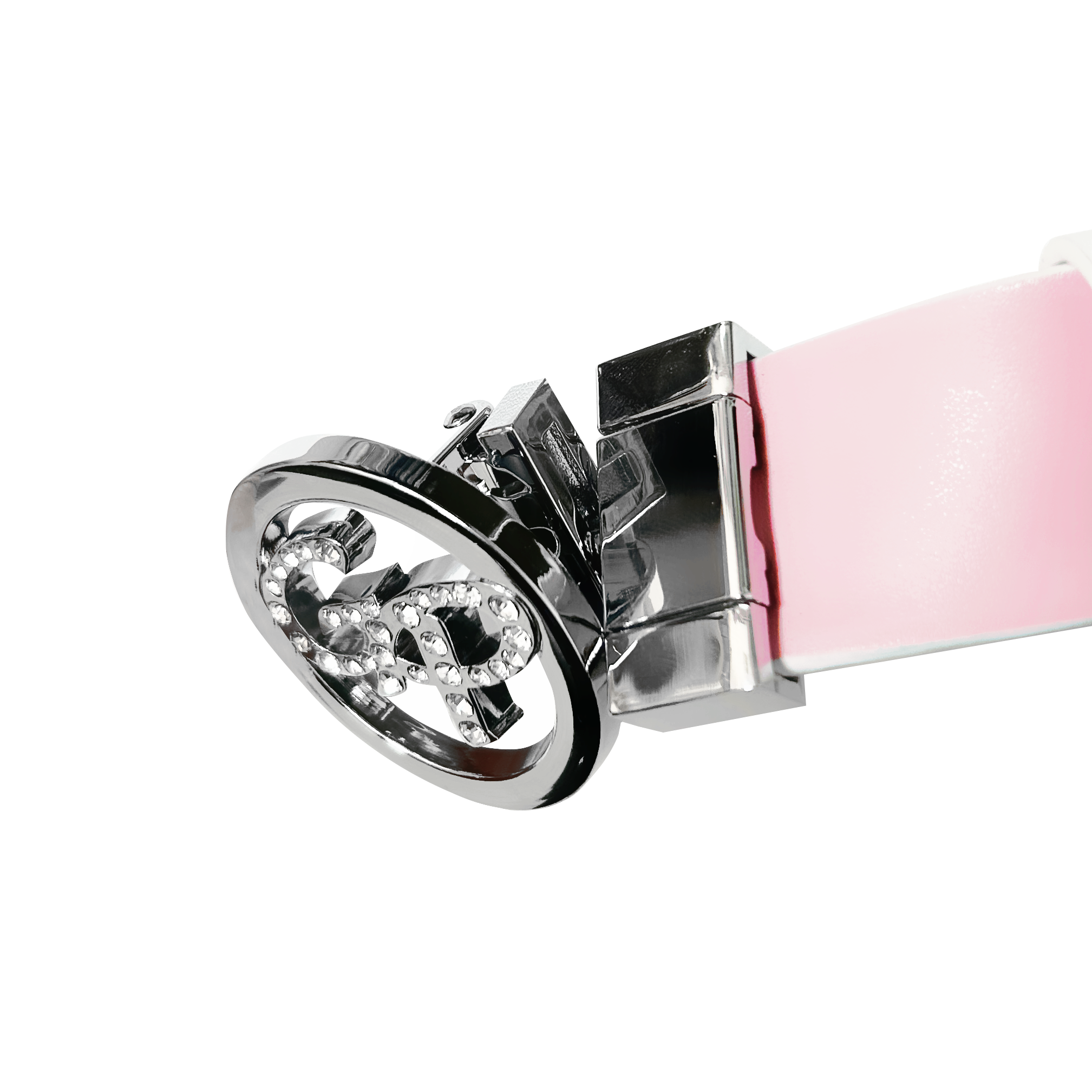 GoPlayer女轉頭雙面皮帶(黑紅)