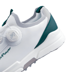 GoPlayer EliteLinks 高爾夫球旋鈕男鞋(白)