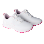 GoPlayer EliteLinks 高爾夫瞬穿女鞋(白粉紅)