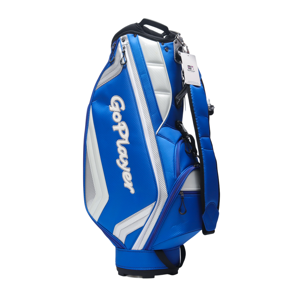 GoPlayer 9'專業高爾夫球袋(藍)