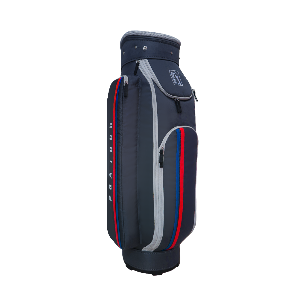 PGA TOUR 9" Exquisite Tote Roller Bag (Dark Grey)