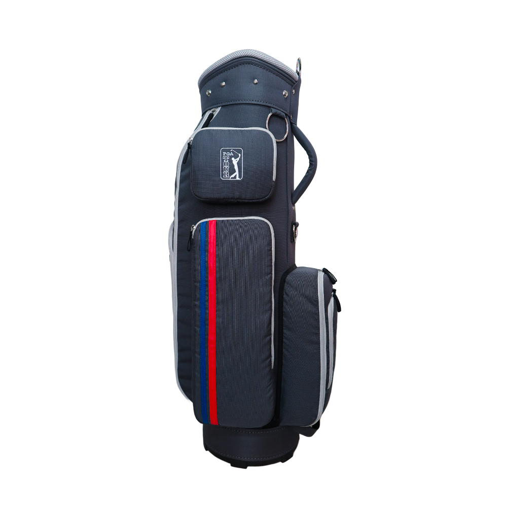 PGA TOUR 9" Exquisite Tote Roller Bag (Dark Grey)