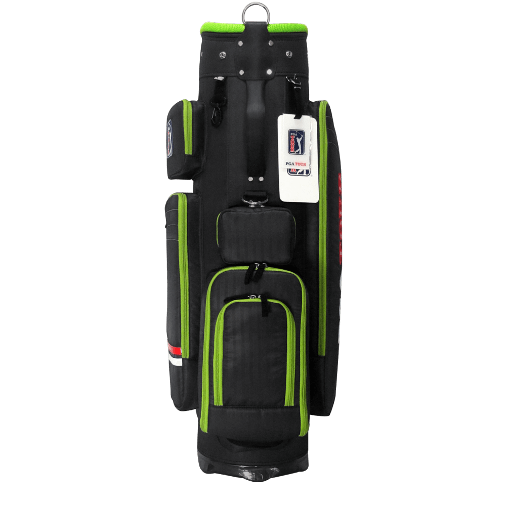 PGAツアー 9インチ トレンディ ソフトファブリック ローラーバッグ (ネイビーブルー)