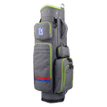 PGA TOUR 9" Trendy Soft Fabric Roller Bag (Charcoal Grey)