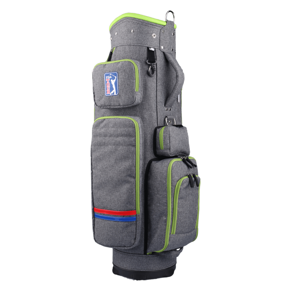 PGA TOUR 9" Trendy Soft Fabric Roller Bag (Charcoal Grey)