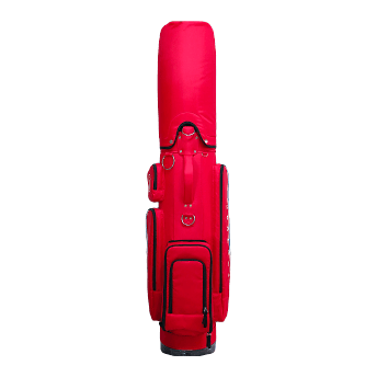 PGA TOUR 9" Exquisite Tote Roller Bag (Red and Black)