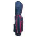 PGA TOUR 9" Exquisite Roller Bag (Navy Blue and Red)
