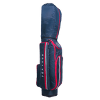 PGA TOUR 9" Exquisite Roller Bag (Navy Blue and Red)