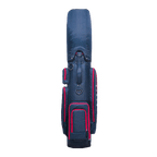 PGA TOUR 9" Exquisite Roller Bag (Navy Blue and Red)