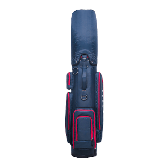 PGA TOUR 9" Exquisite Roller Bag (Navy Blue and Red)