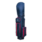 PGA TOUR 9" Exquisite Roller Bag (Navy Blue and Red)
