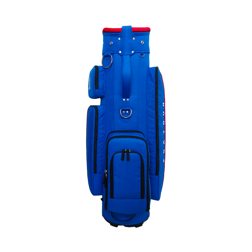 PGAツアー 9インチ エクスクイジット トート ローラーバッグ（コバルトブルー）