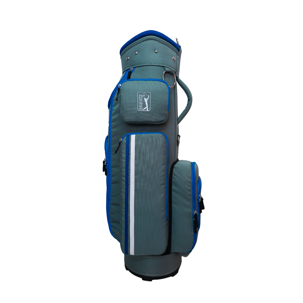 PGA TOUR 9" Delicate Tote Roller Bag (Grey Green)