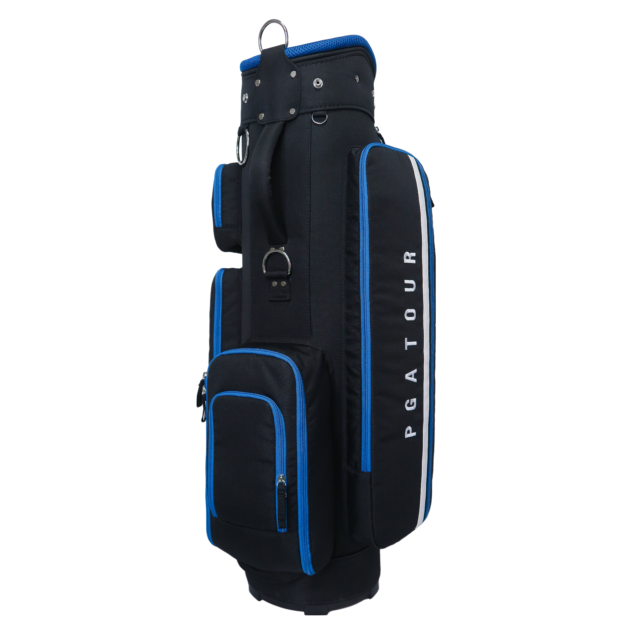 PGA TOUR 9" Exquisite Tote Roller Bag (Black/Blue)