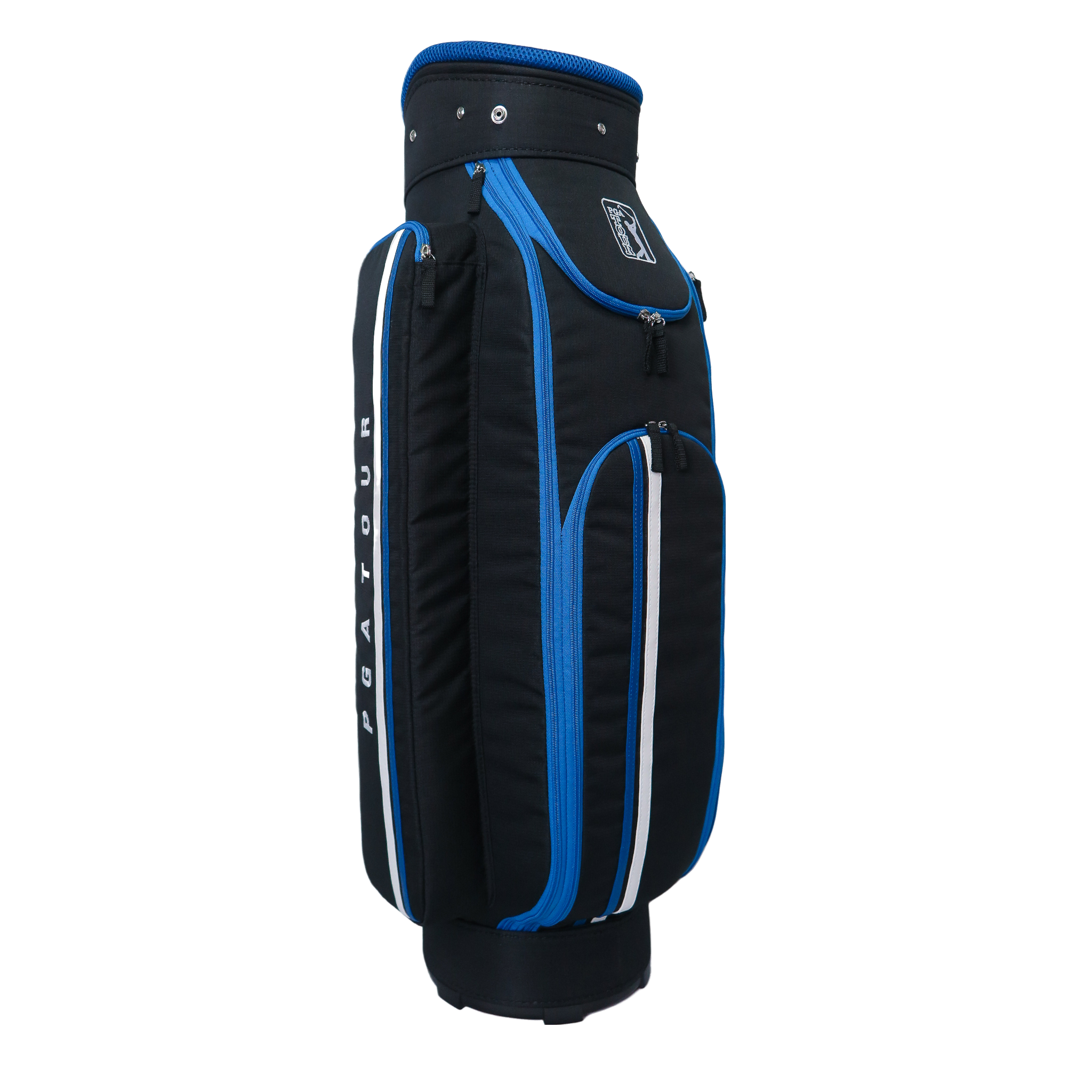 PGA TOUR 9" Exquisite Tote Roller Bag (Black/Blue)