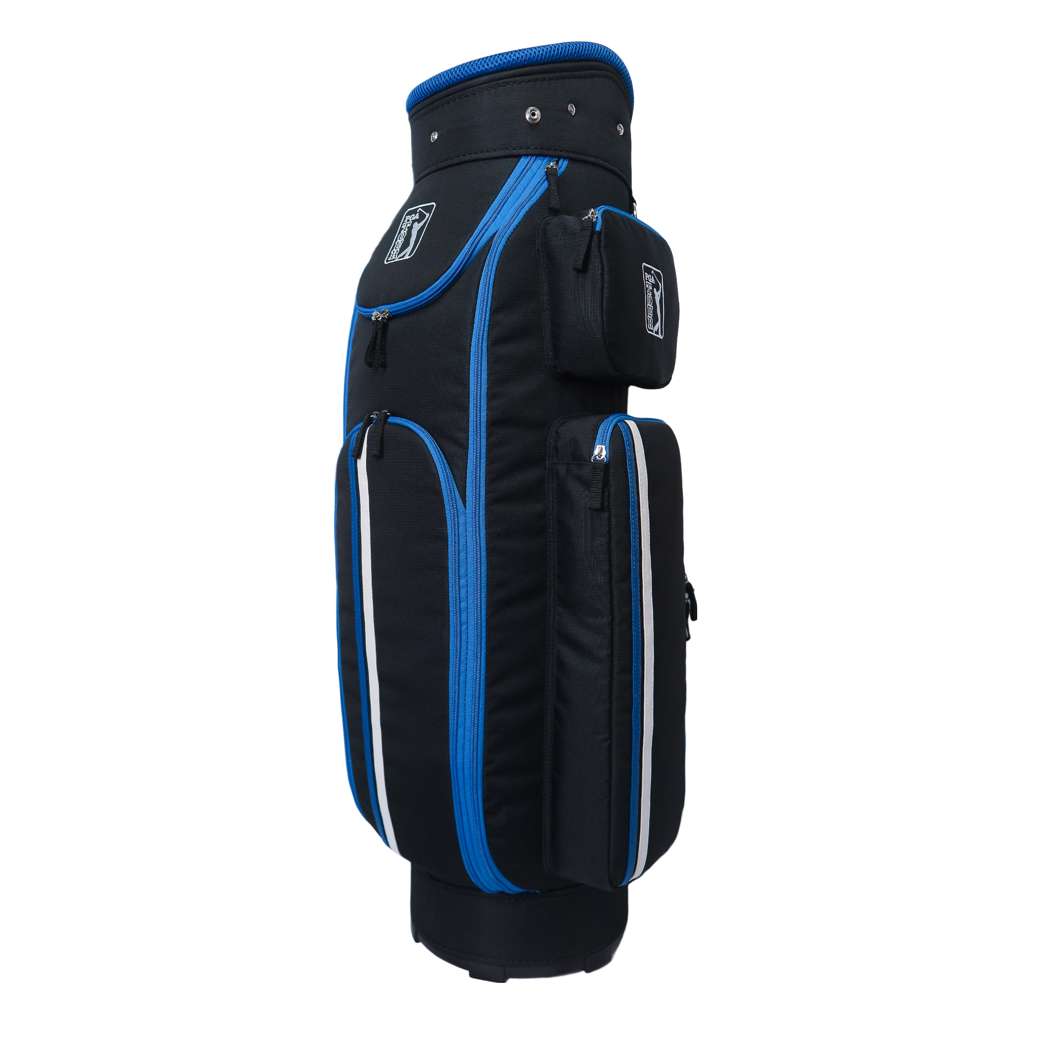 PGA TOUR 9" Exquisite Tote Roller Bag (Black/Blue)