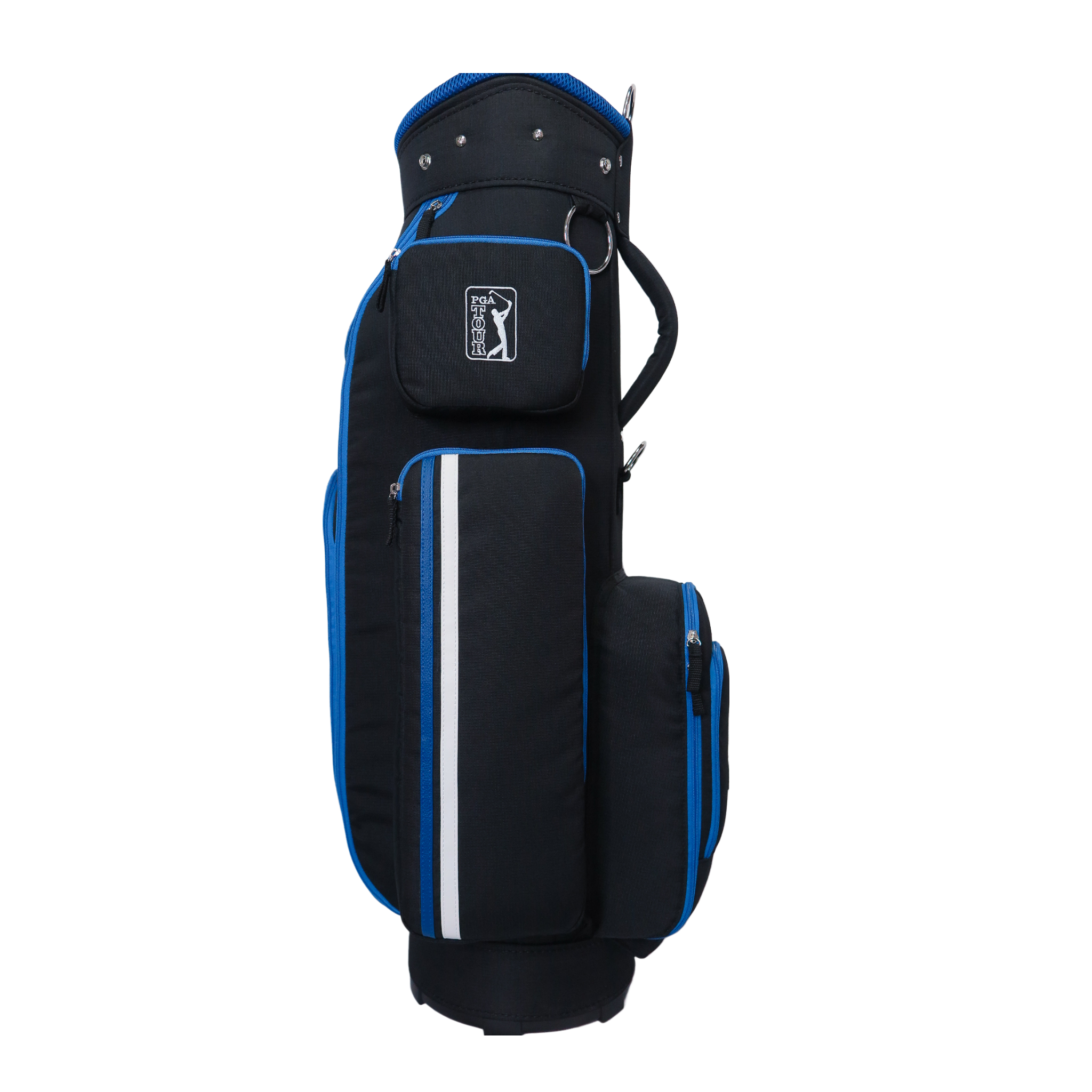 PGA TOUR 9" Exquisite Tote Roller Bag (Black/Blue)