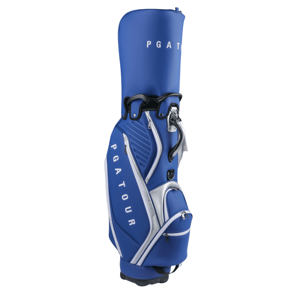 【福利品】PGA TOUR 5孔磨砂皮革桿袋(藏青)