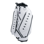 PGA TOUR 5孔磨砂皮革桿袋(白)