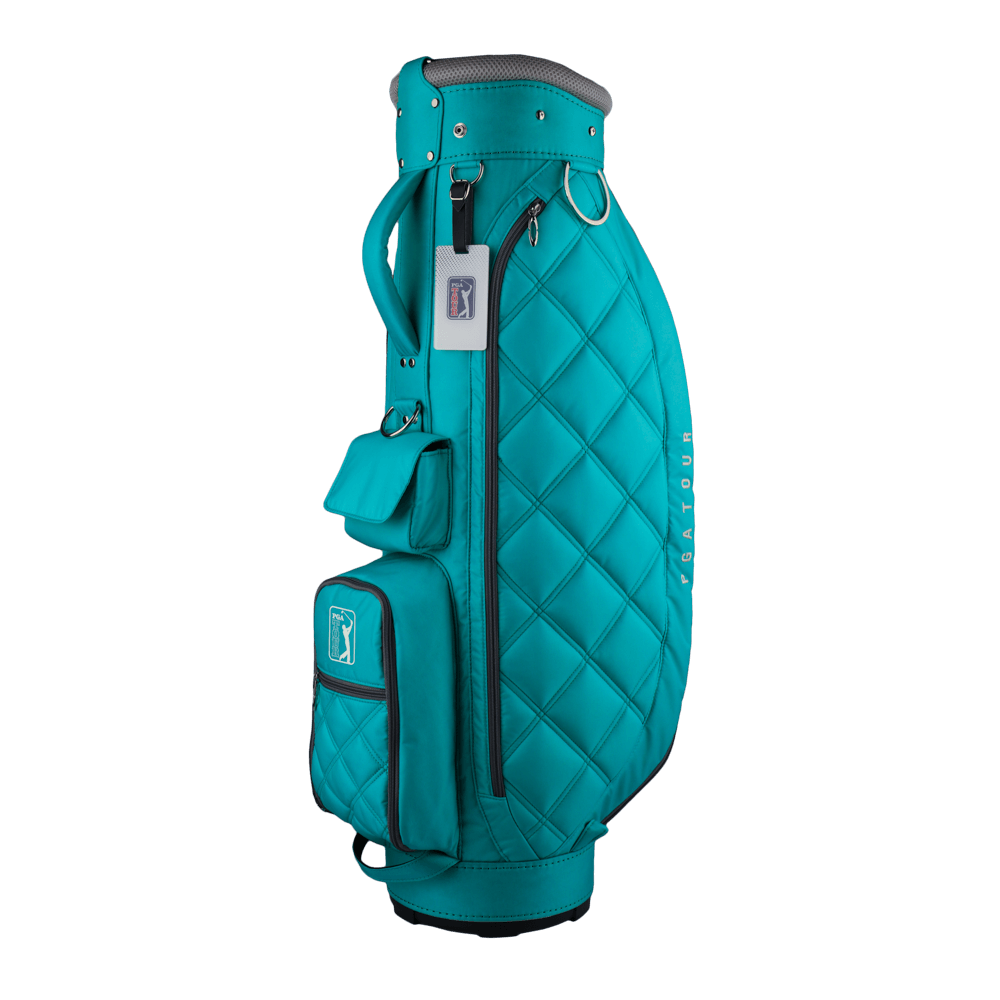 PGA TOUR Fashionable Lightweight Roller Bag (Green/Blue)
