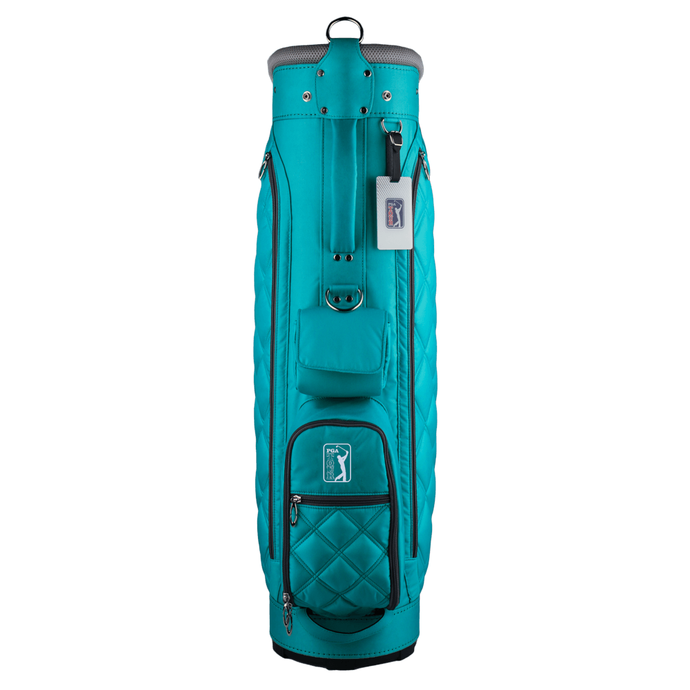 PGA TOUR Fashionable Lightweight Roller Bag (Green/Blue)