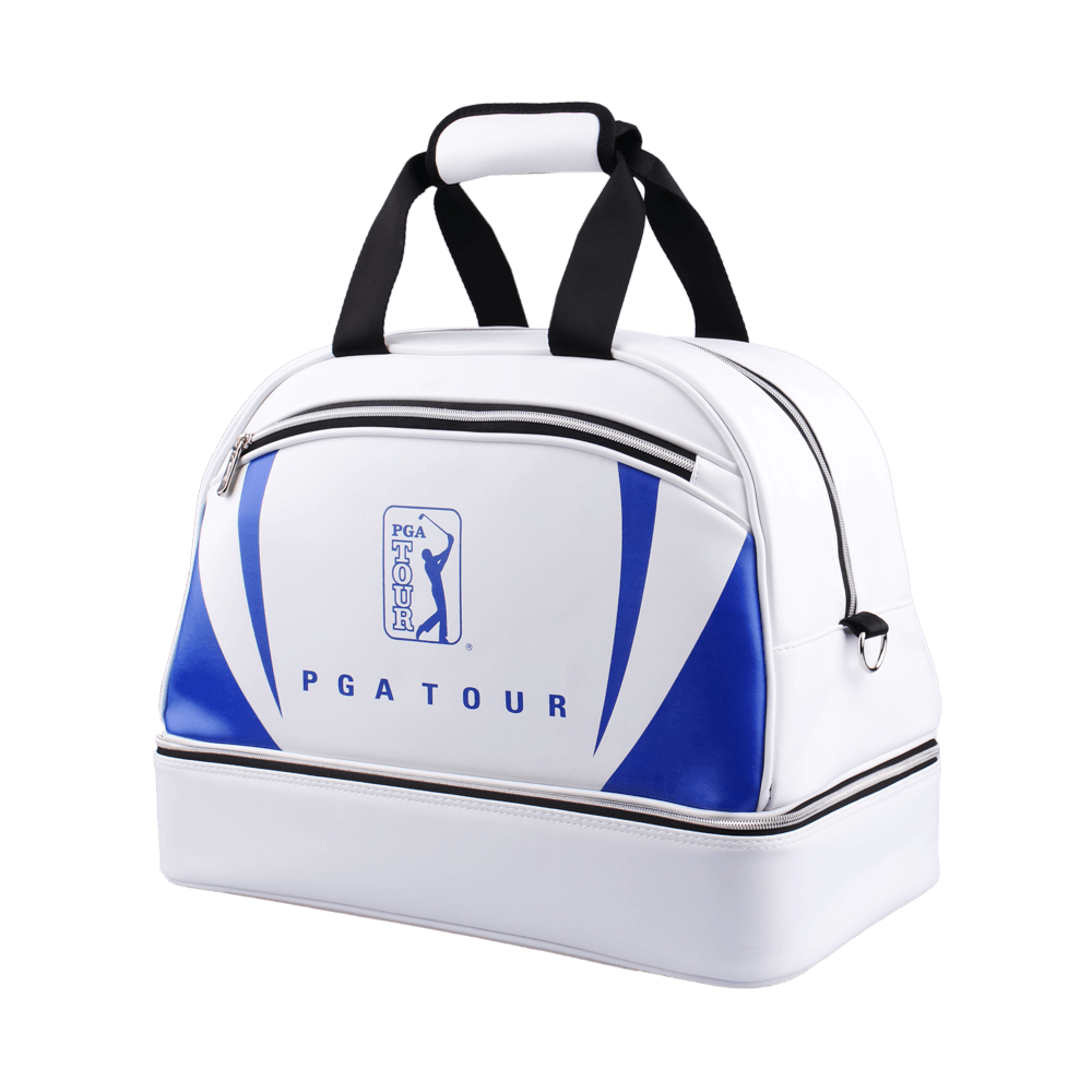 PGA TOUR 雙層衣物袋(白絲印)
