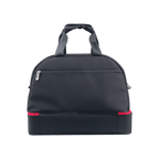 PGA TOUR精緻布雙層衣物袋(黑配白紅)