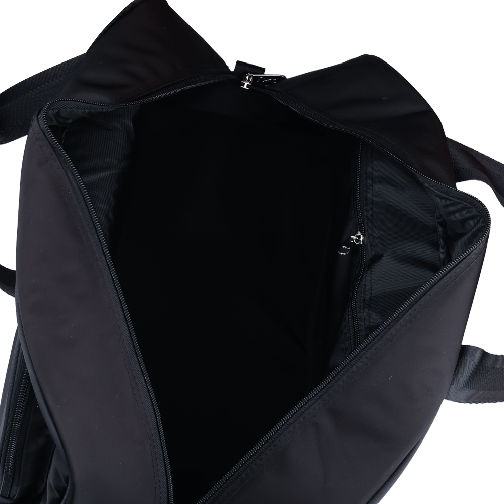 PGA TOUR精緻布雙層衣物袋(黑配白紅)