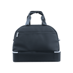 PGA TOUR精緻布雙層衣物袋(黑配藍白)