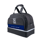 PGA TOUR精緻布雙層衣物袋(黑配藍白)