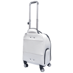 【福利品】PGA TOUR拉桿四向輪衣物袋(白)