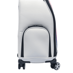 【福利品】PGA TOUR拉桿四向輪衣物袋(白)