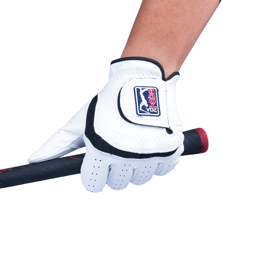 PGA TOUR男小羊皮高爾夫手套