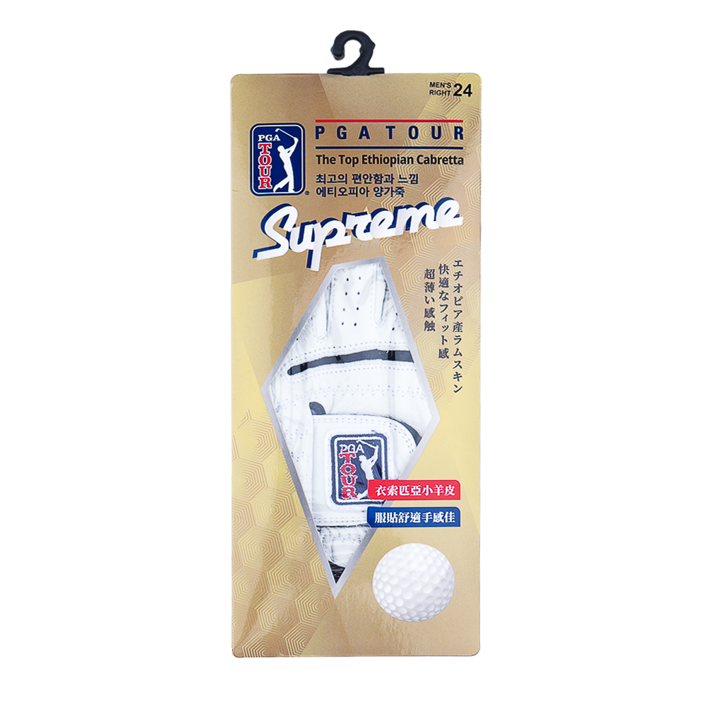 PGA TOUR男小羊皮高爾夫手套