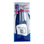 PGA TOUR男高爾夫彈性布防滑手套(白深藍)