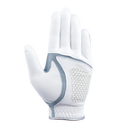 PGA TOUR Men's Golf Elastic Fabric Non-Slip Gloves (White/Gray)