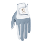PGA women's golf elastic cloth non-slip gloves (white and green)