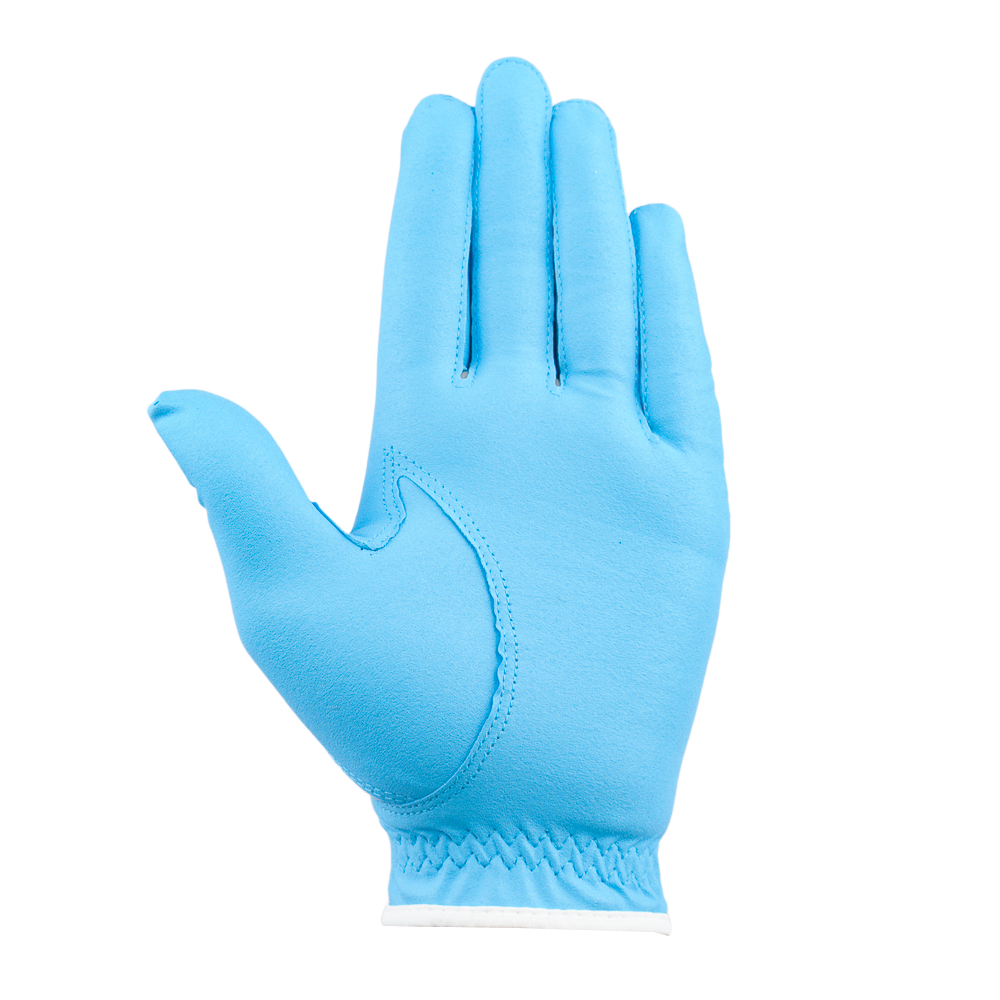 PGA TOUR韓版奈米布男高爾夫手套(淺藍)