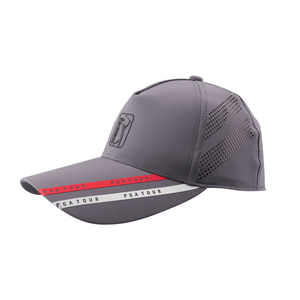 PGA TOUR Golf Exquisite Ball Cap (Gray)