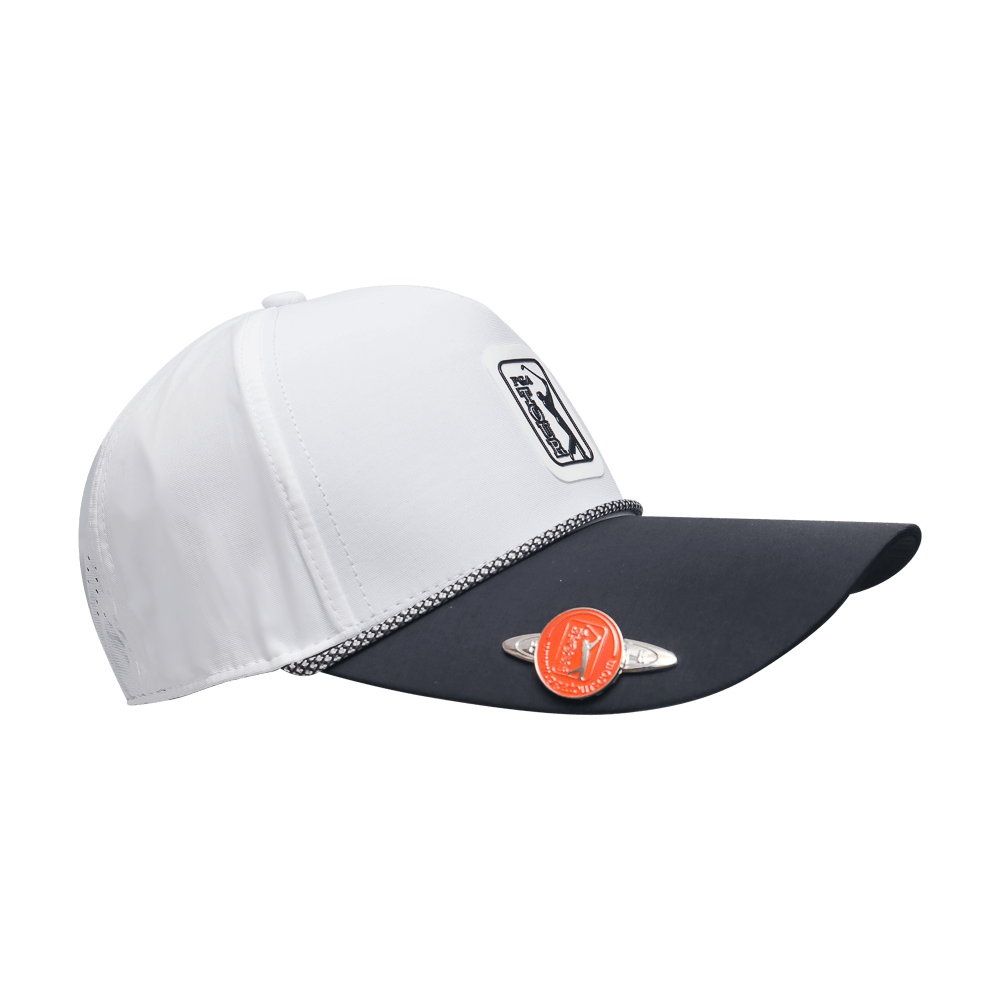 PGA TOUR Golf Exquisite Ball Cap (Navy Blue)