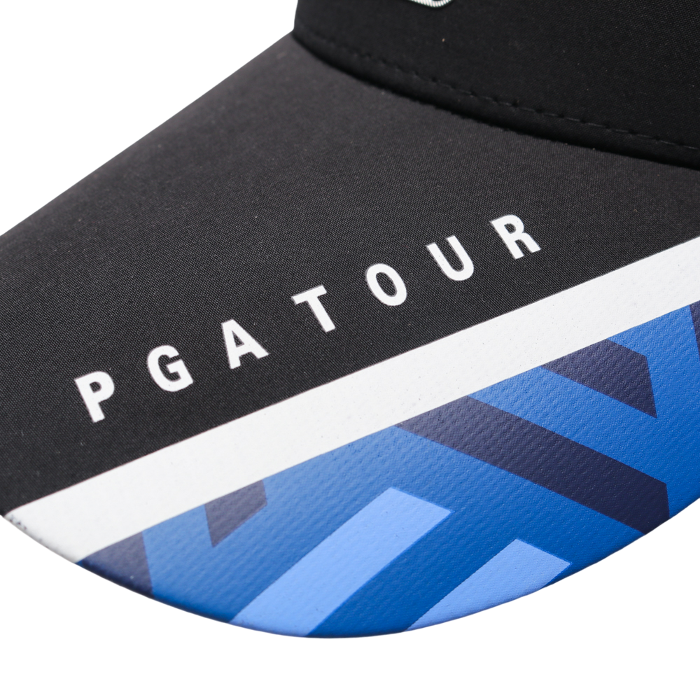 PGA TOUR高爾夫印花球標帽(黑)