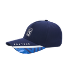 PGA TOUR高爾夫印花球標帽(藏青)