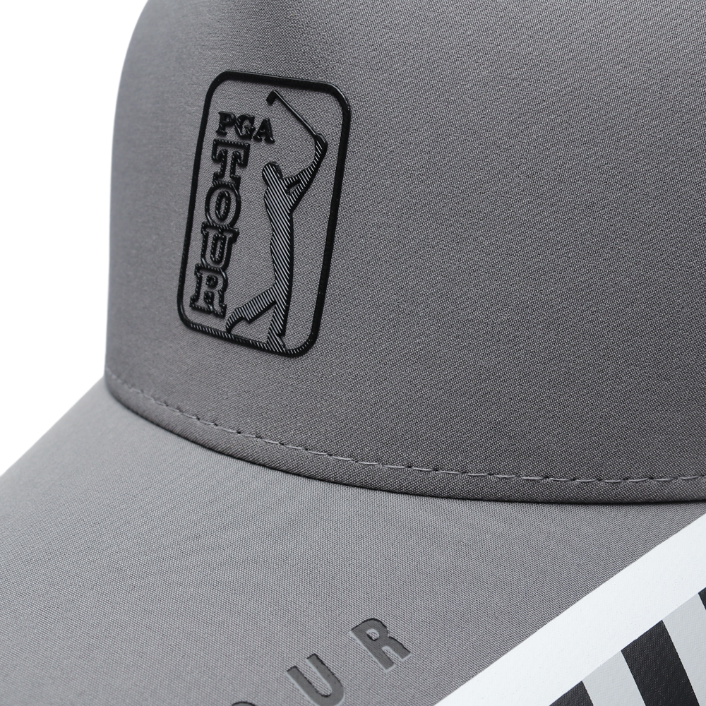 PGA TOUR高爾夫印花球標帽(灰)