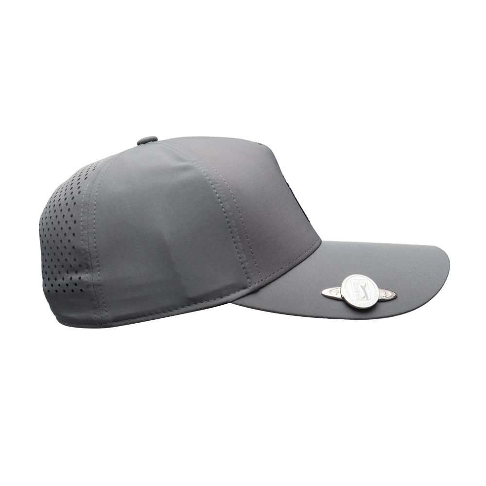 PGA TOUR高爾夫印花球標帽(灰)