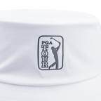 PGA TOUR Adjustable Golf Bucket Hat (White)