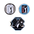 PGA TOUR六角底座+雙帽夾(深藍)