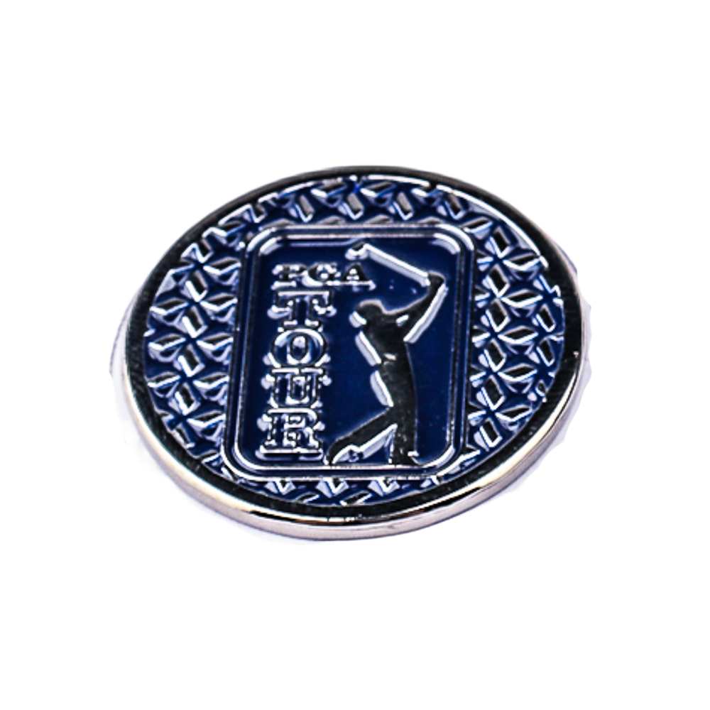 PGA TOUR深藍果嶺底座+雙帽夾