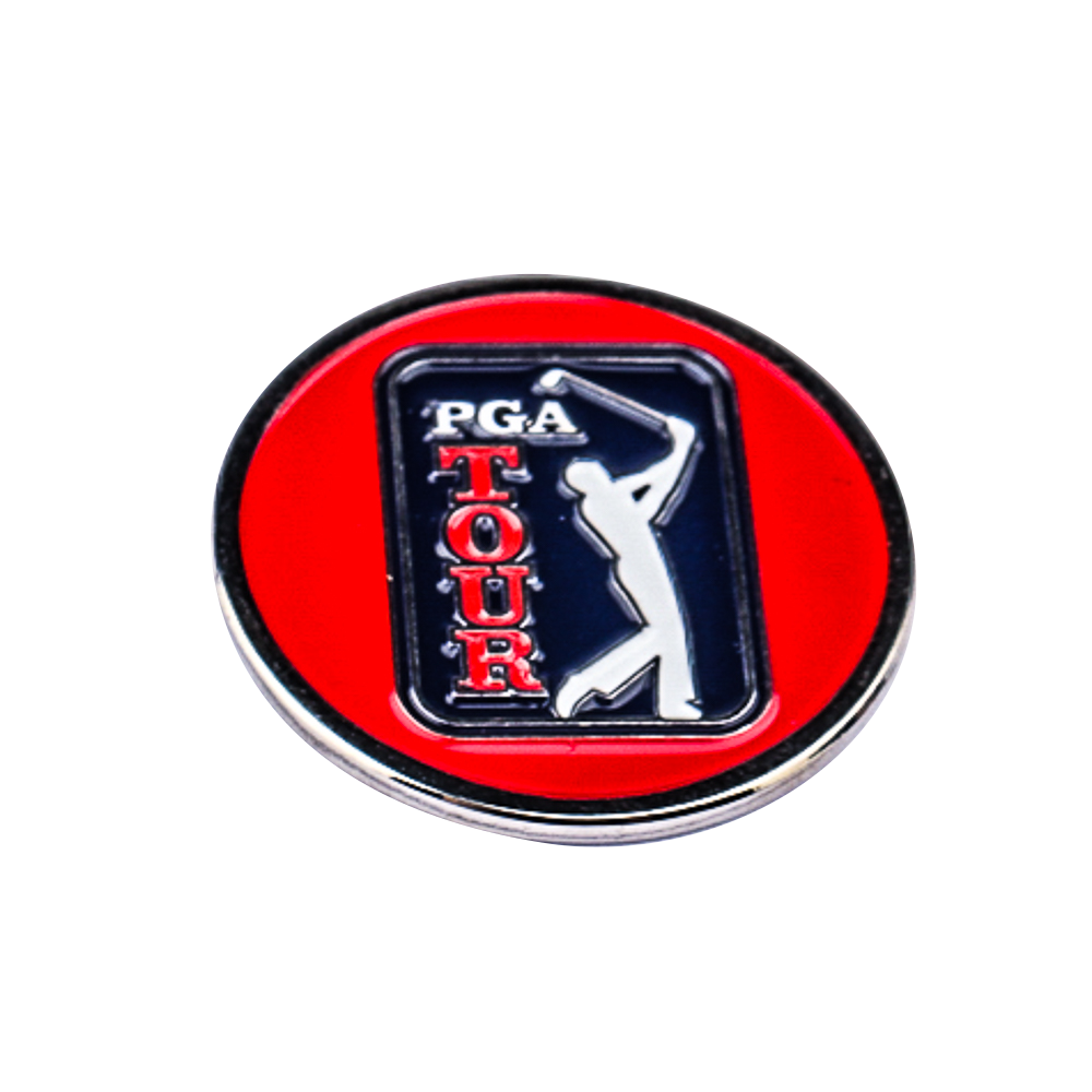 PGA TOUR深藍果嶺底座+雙帽夾